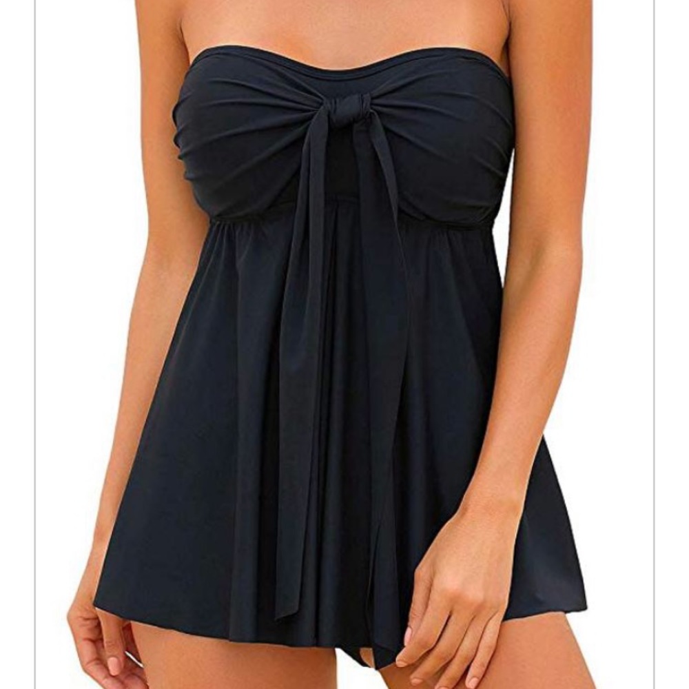 Women’s Tankini Black Swimsuit
